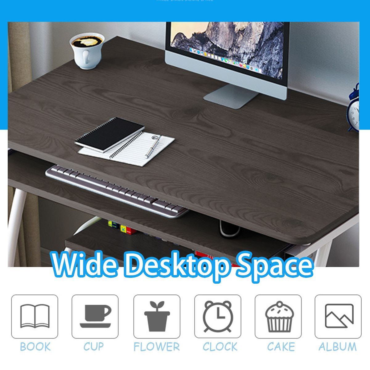 Wooden-Computer-Desk-Study-Laptop-PC-Workstation-Writing-Tray-Table-Home-Office-Desk-1740291