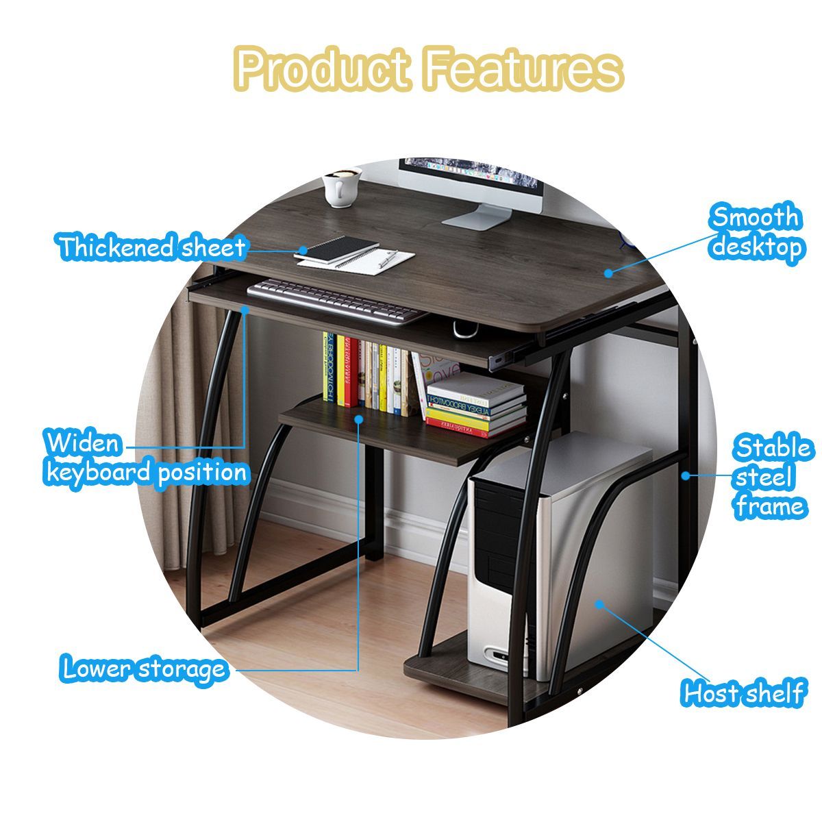 Wooden-Computer-Desk-Study-Laptop-PC-Workstation-Writing-Tray-Table-Home-Office-Desk-1740291