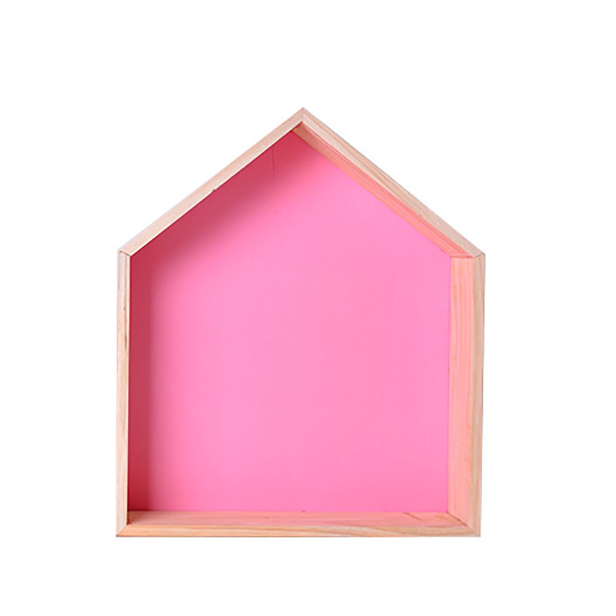 Wooden-House-Shape-Wall-Hanging-Shelf-Toy-Storage-Rack-Home-Decorations-1596614