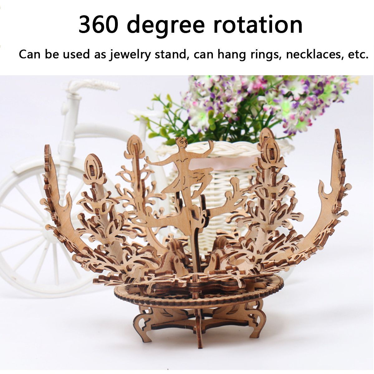 Wooden-Mechanical-Transmission-Flower-DIY-Home-Decorations-1629186