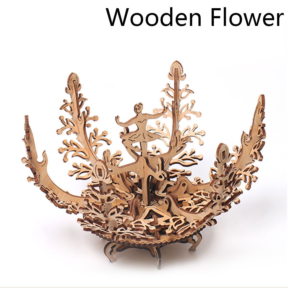 Wooden-Mechanical-Transmission-Flower-DIY-Home-Decorations-1629186