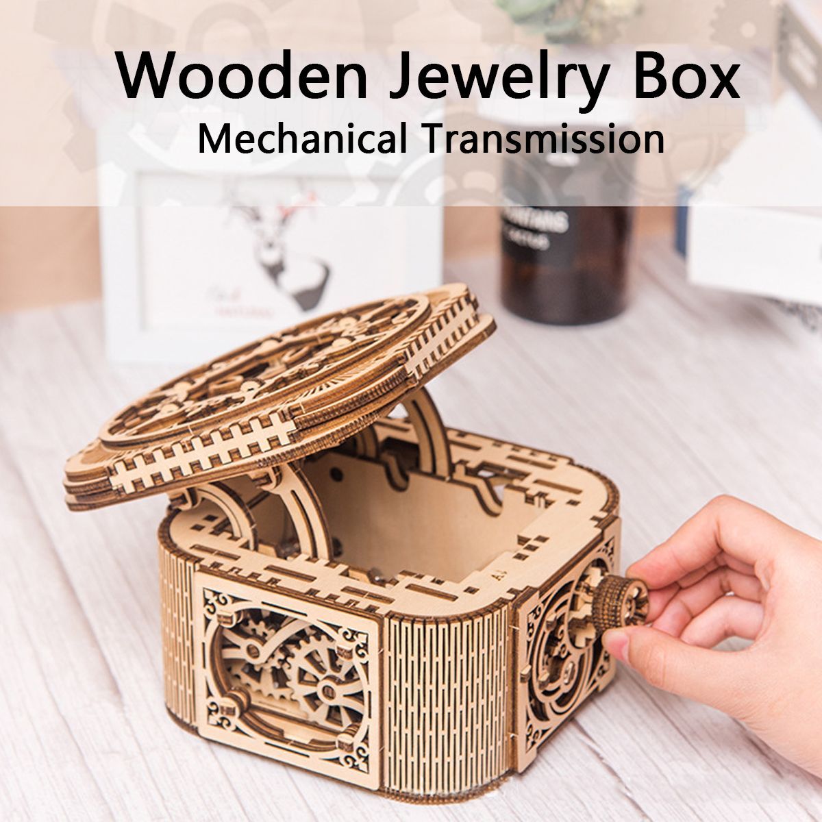 Wooden-Mechanical-Transmission-Jewelry-Box-DIY-Home-Office-Decor-1629122