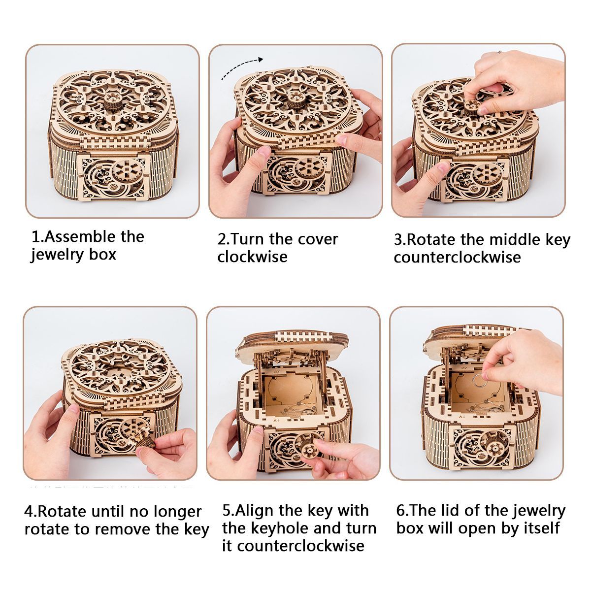 Wooden-Mechanical-Transmission-Jewelry-Box-DIY-Home-Office-Decor-1629122