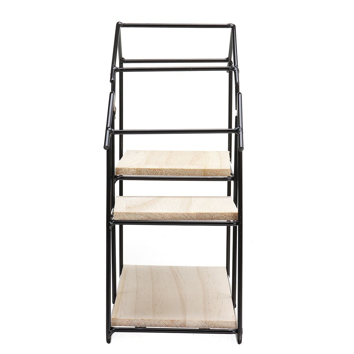 Wooden-Metal-Floating-Shelf-Wall-Mounted-Storage-Display-Rack-House-Home-Shaped-Shelf-1761607