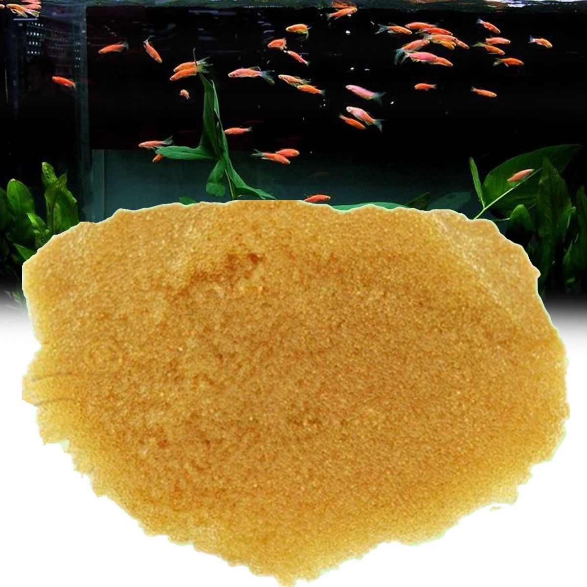 Yellow-Aquarium-Fish-Tank-Soft-Water-Nature-Resin-Filter-Stabilize-PH-Supplies-1295648