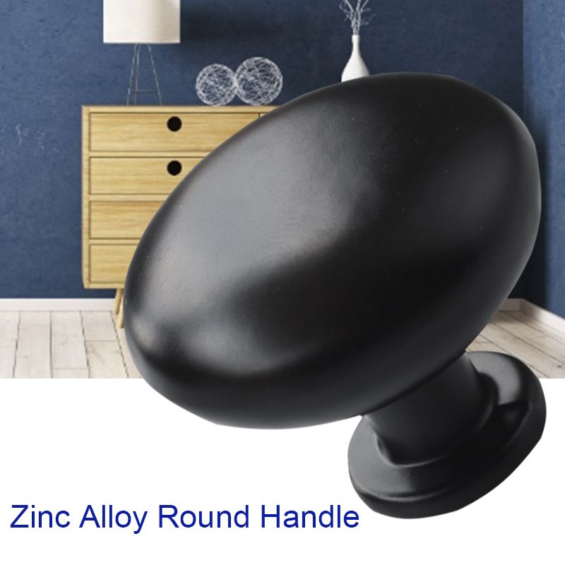 Zinc-Alloy-Black-Solid-Round-Handle-Furniture-Handle-Cabinet-Drawer-Wardrobe-Pull-Single-Hole-Simple-1543395