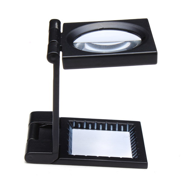 10X-Zinc-Alloy-Black-Metal-Folding-Mini-Magnifier-with-Scale-Pouch-969325