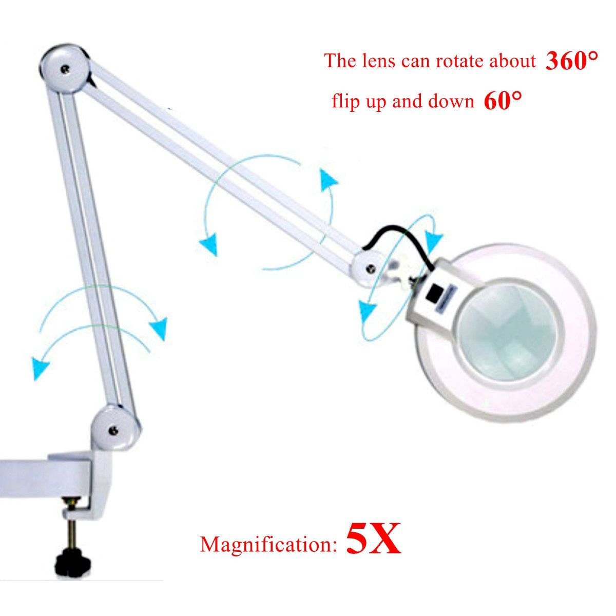 5X127mm-Magnifying-Lamp-LED-5-Inch-SMD-Diopter-Magnifier-Desk-Table-Light-White-1400034