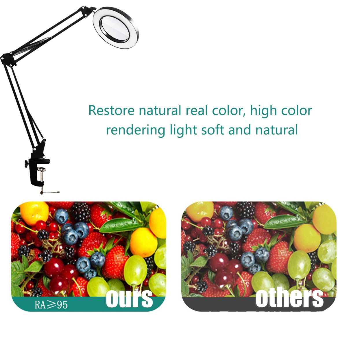 8X-Illuminated-Magnifier-USB-3-Colors-LED-Glass-Table-LampSkincare-Beauty-Tool-1653994