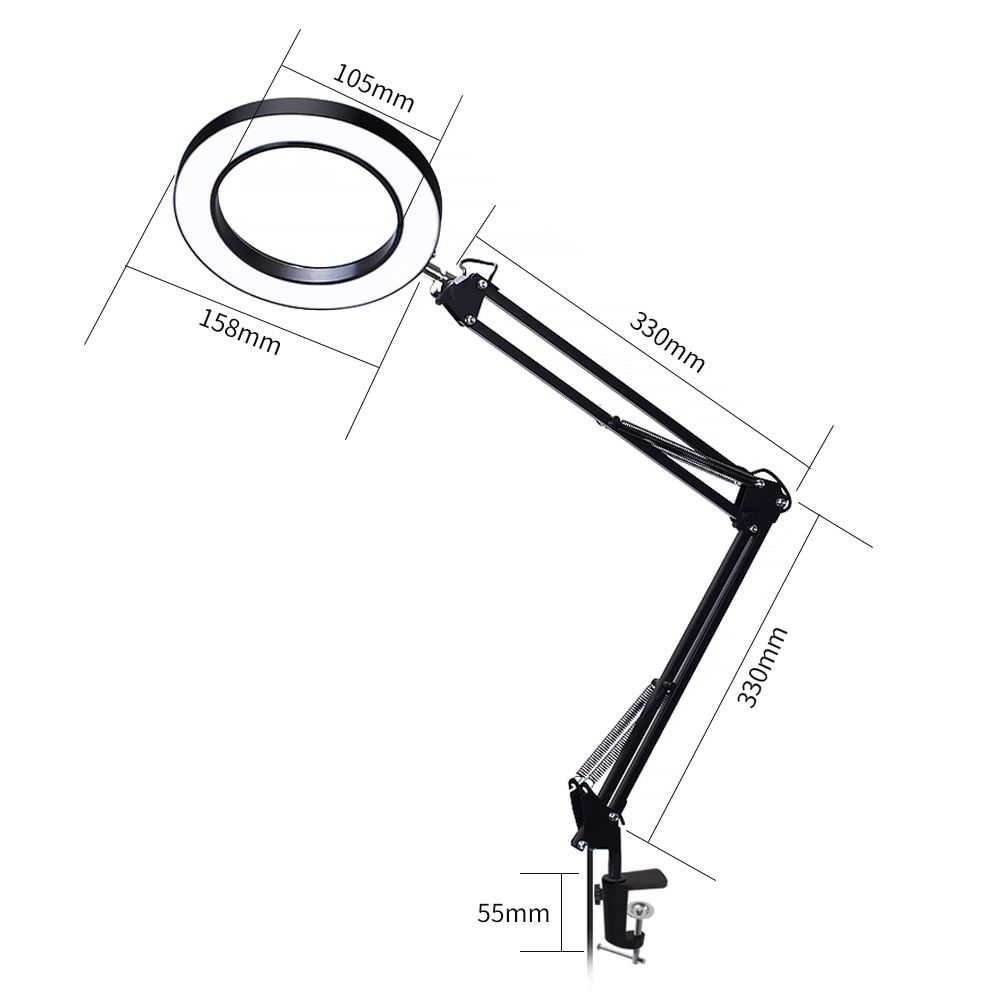 DANIU-Flexible-Desk-Large-33cm33cm-5X-USB-LED-Magnifying-Glass-3-Colors-Illuminated-Magnifier-Lamp-L-1592702