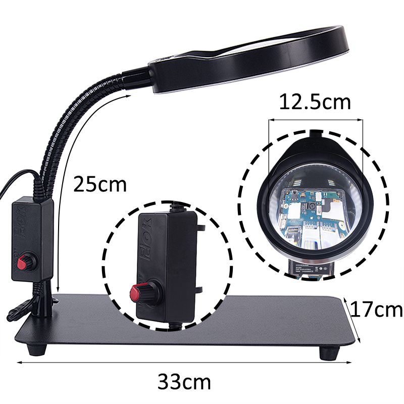 PD-032C-10X-USB-Magnifier-Lamp-48-LEDs-with-Metal-Base-Magnifying-Glass-For-Electrics-Metal-And-Plas-1689600