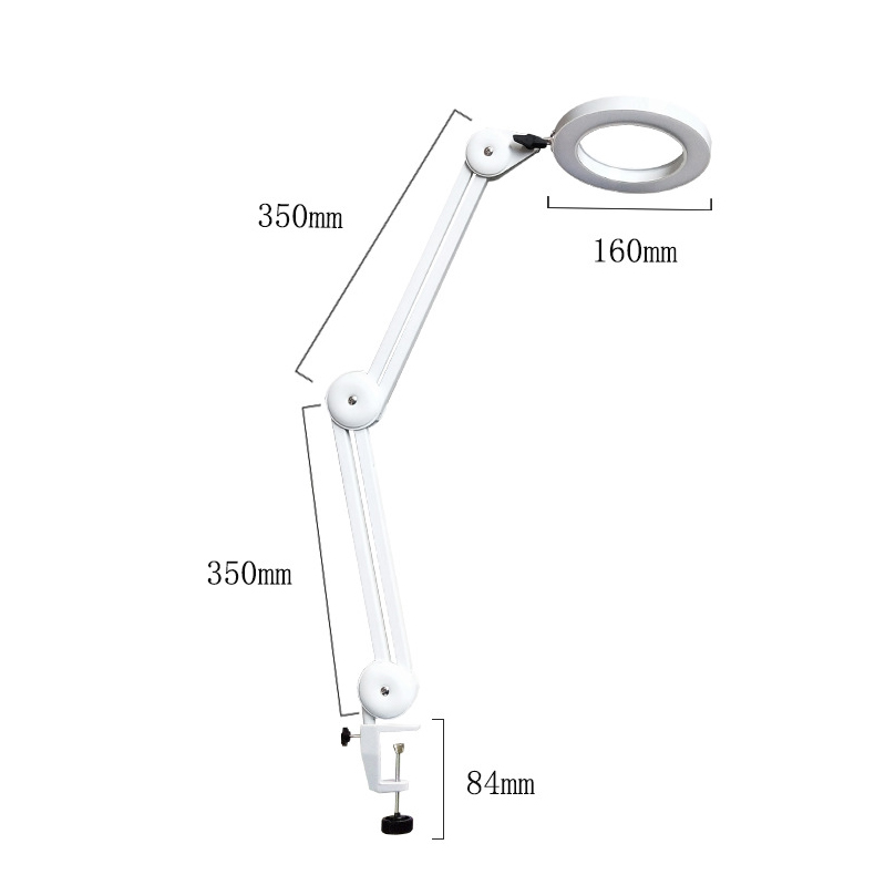 YG-809-2-5X-Magnifying-Lamp-Illuminated-Desktop-Magnifier-LED-Lamp-with-84mm-Clamp-Swivel-Arm-or-Rea-1612824