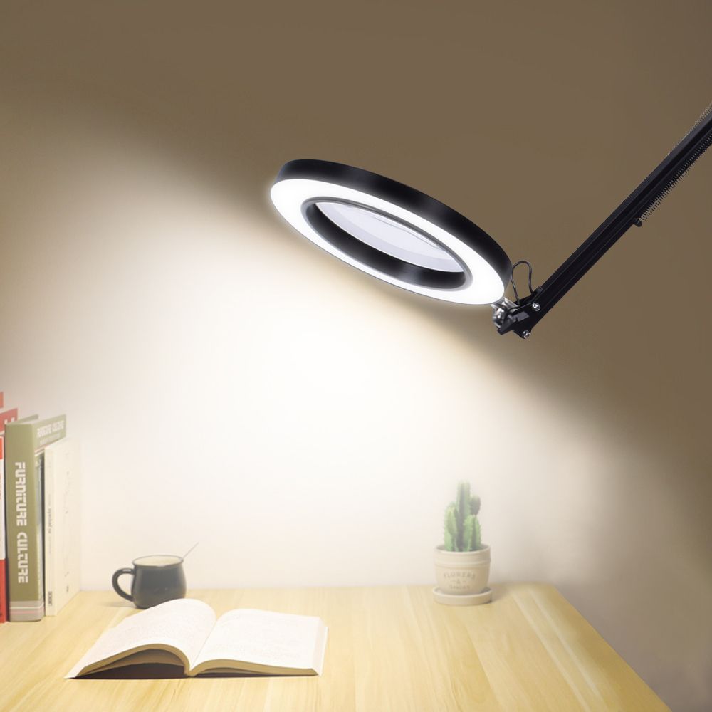 YG-809-2-5X-Magnifying-Lamp-Illuminated-Desktop-Magnifier-LED-Lamp-with-84mm-Clamp-Swivel-Arm-or-Rea-1612824