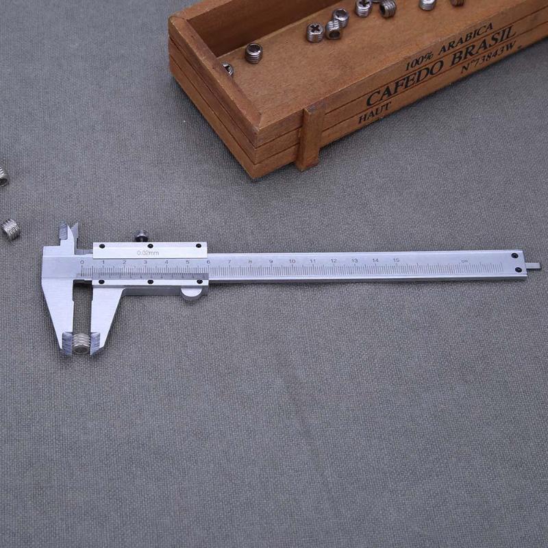 0-150mm-002mm-Carbon-Steel-Metal-Vernier-Caliper-Gauge-Measurement-Calipers-Micrometer-Measuring-Too-1602577