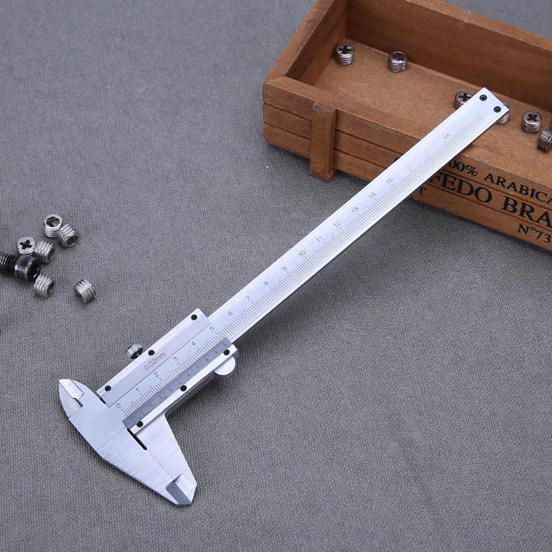 0-150mm-002mm-Carbon-Steel-Metal-Vernier-Caliper-Gauge-Measurement-Calipers-Micrometer-Measuring-Too-1602577