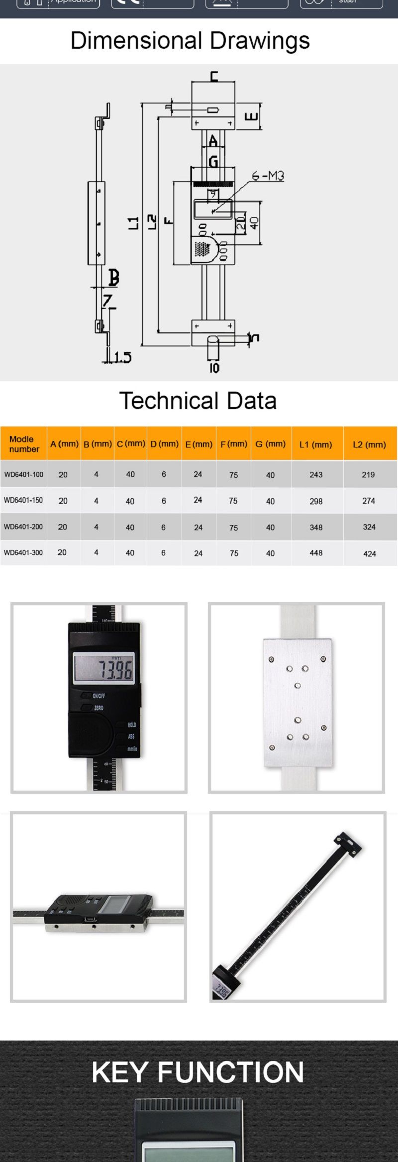 0-300mm-Vertical-Type-Digital-Stainless-Steel-Linear-Scale-Ruler-Measuring-instrument-Tools-Vertical-1741799