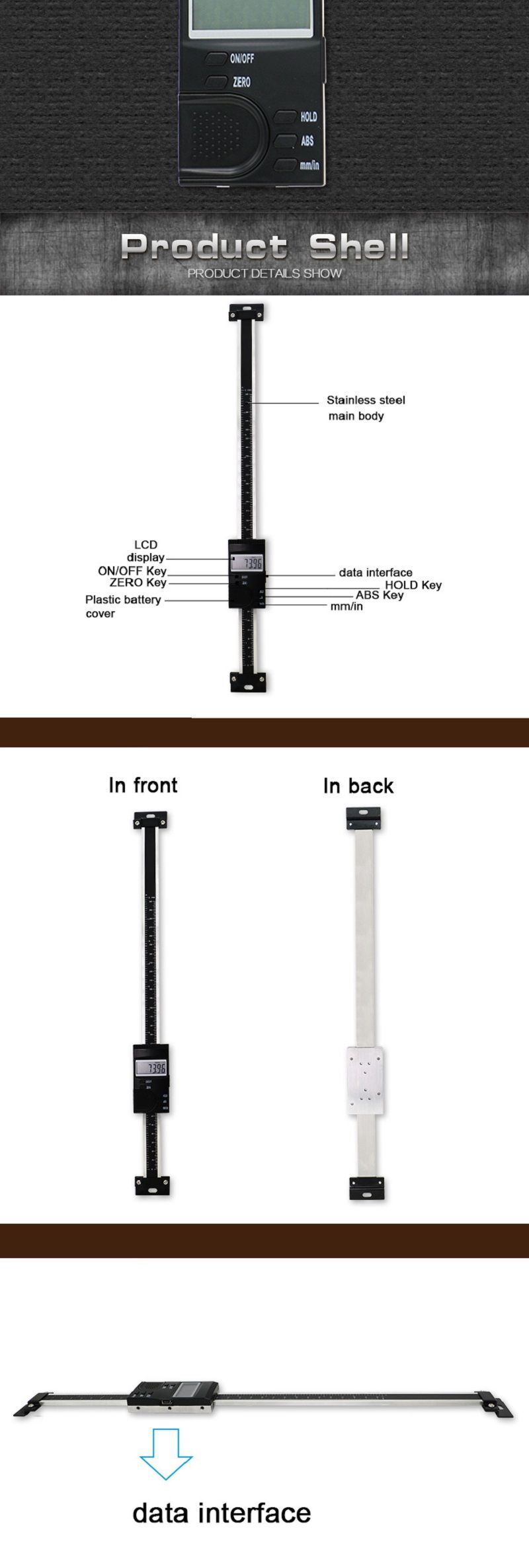 0-300mm-Vertical-Type-Digital-Stainless-Steel-Linear-Scale-Ruler-Measuring-instrument-Tools-Vertical-1741799