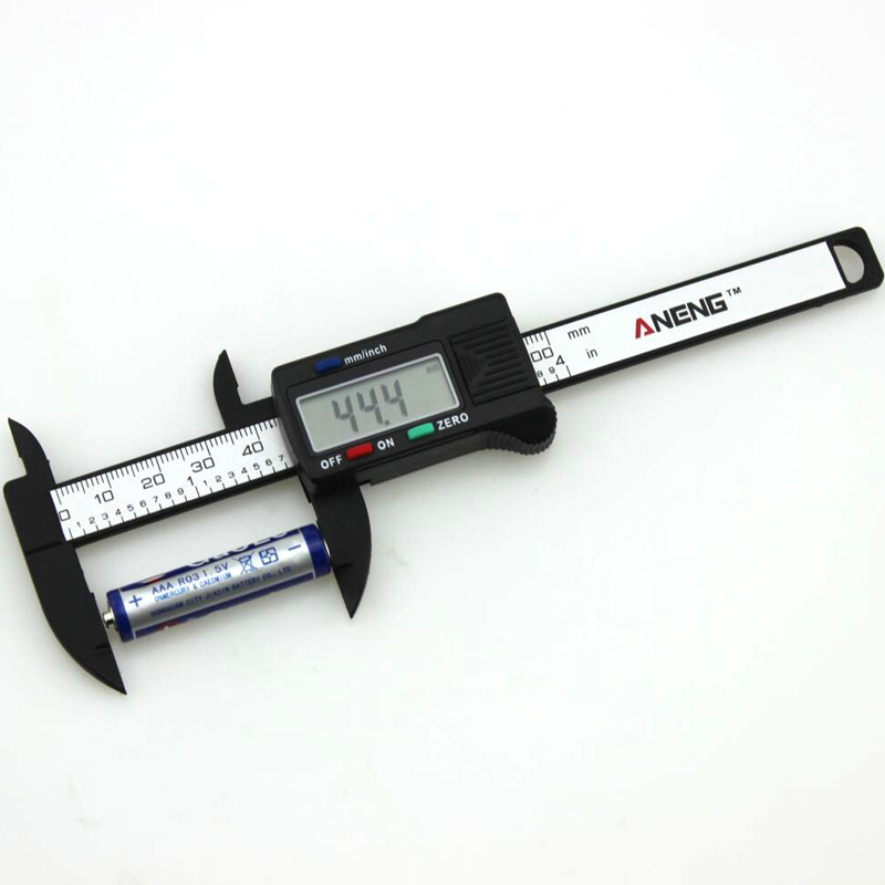 ANENG-100mm-4inch-LCD-Digital-Caliper-Vernier-Micrometer-Electronic-Carbon-Fiber-1226035