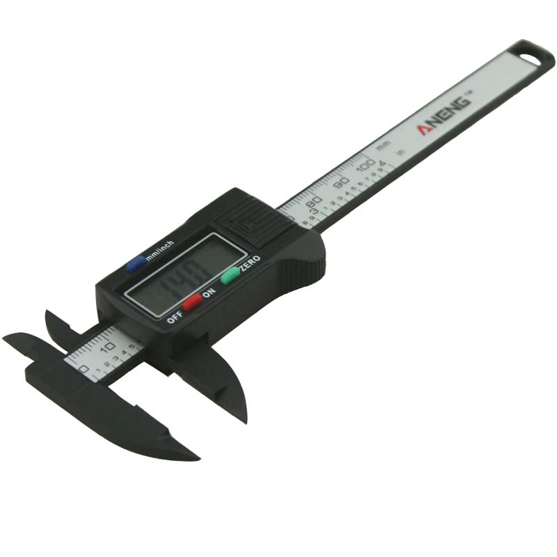 ANENG-100mm-4inch-LCD-Digital-Caliper-Vernier-Micrometer-Electronic-Carbon-Fiber-1226035