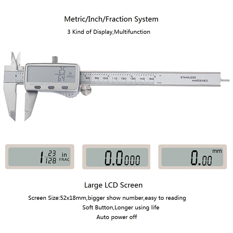 DANIU-Digital-Caliper-0-150mm-MetricInchFraction-Electronic-Vernier-Calipers-Stainless-Steel-Microme-1413104