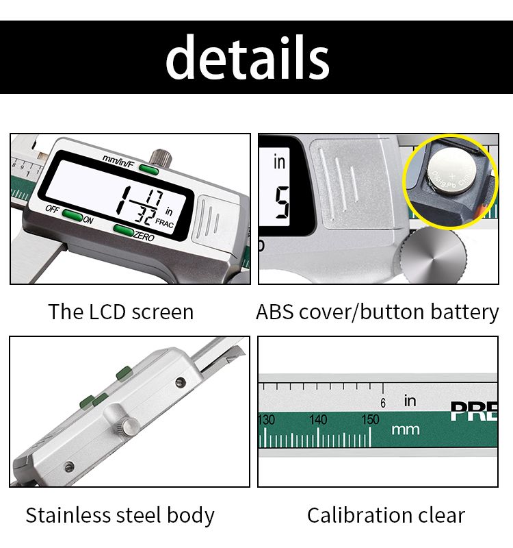 DANIU-Digital-Stainless-Steel-Caliper-150mm-6-Inches-InchMetricFractions-Conversion-001mm-Resolution-1585447