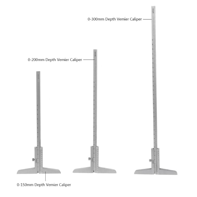 NEW-High-Quality-150mm-200mm-300mm-Depth-Vernier-Caliper-002mm-0-150mm-0-200mm-0-300mm-Depth-Gauge-D-1610154