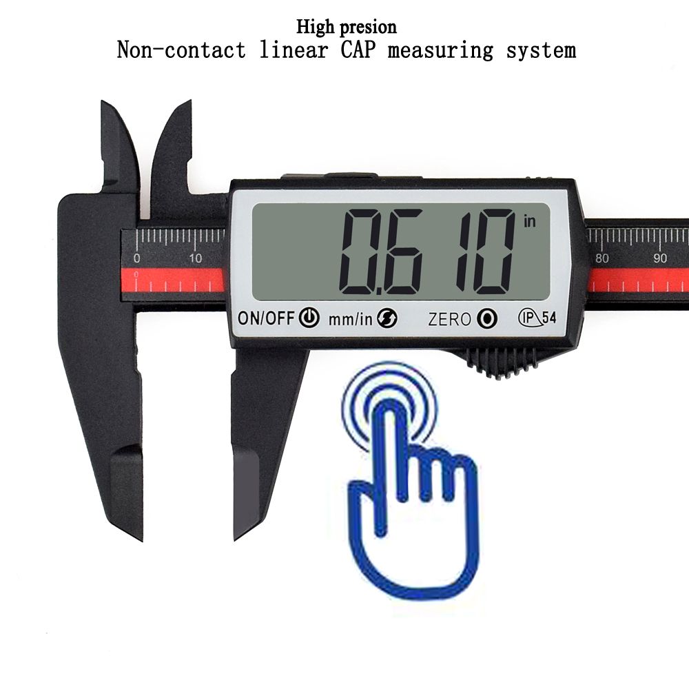 NEWACALOX-Carbon-Fiber-Touch-0-6-Inch150-mm-Digital-Caliper-Extra-Large-LCD-Screen-InchMetric-Conver-1713741