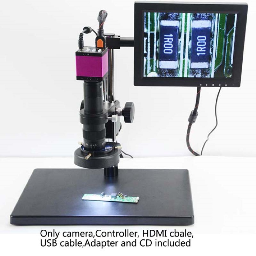 14MP-1080P-HDMI-USB-C-mount-Digital-Industry-Video-Microscope-Camera-Zoom-Lens-1404107