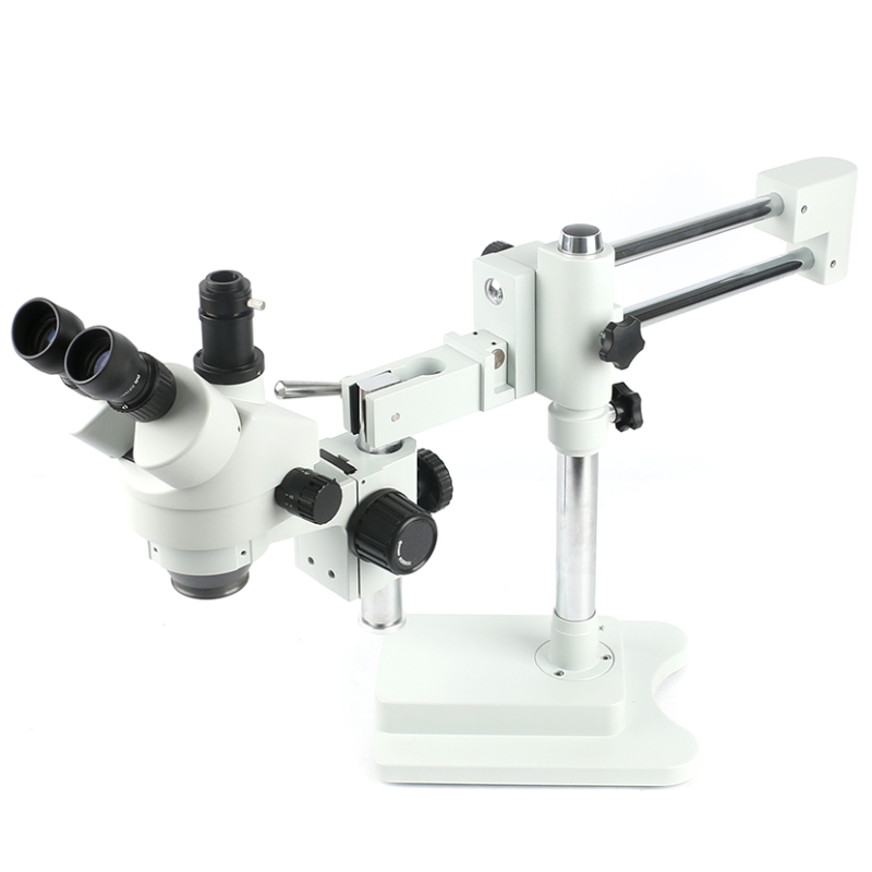 35X-7X-45X-90X-Double-Boom-Stand-Zoom-Simul-Focal-Trinocular-Stereo-Microscope21MP-Camera-Microscope-1477320