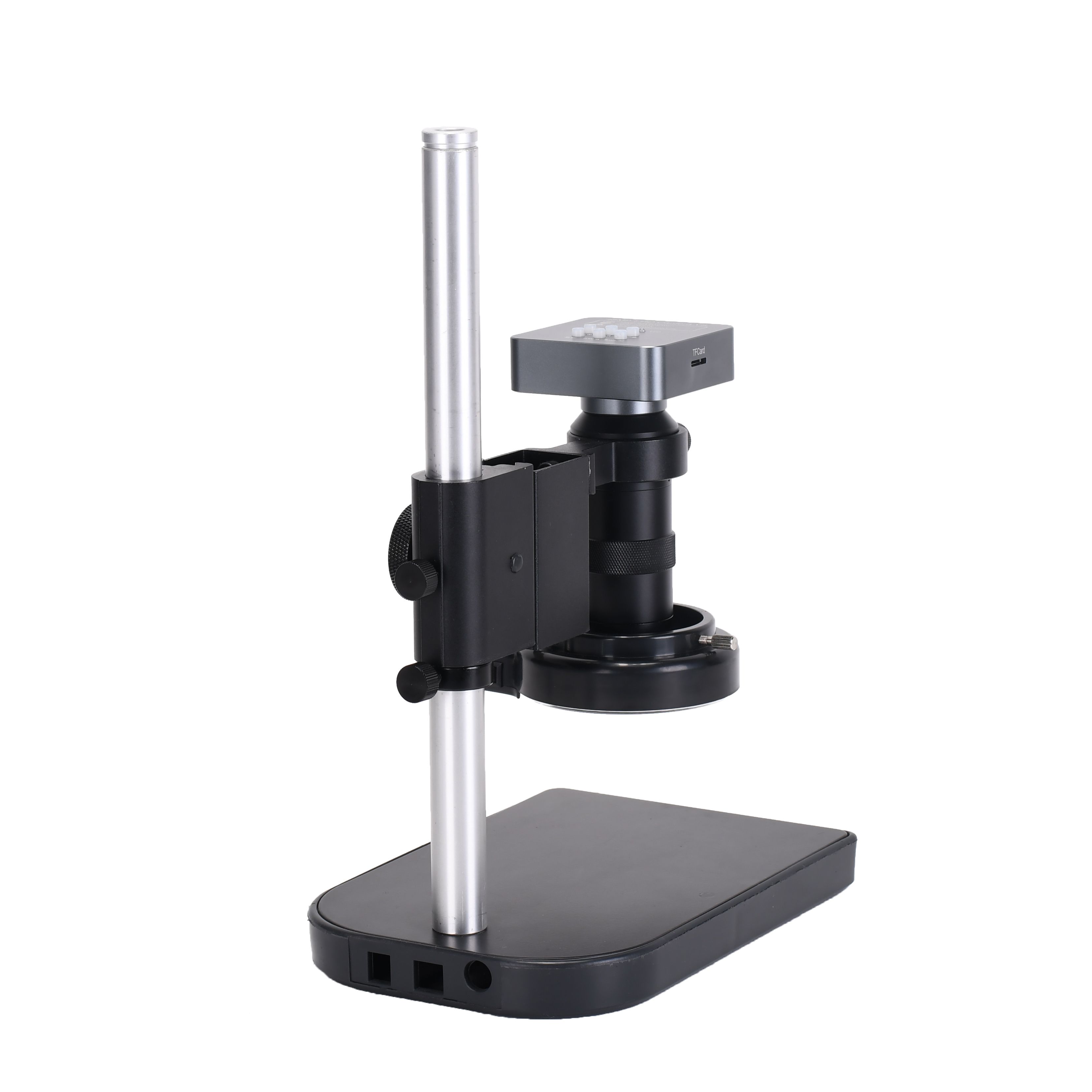 48MP-2K-Industrial-Microscope-Camera-HDMI-USB-Outputs-130X-C-mount-Lens-56-LED-Light--Boom-for-PCB-R-1722761