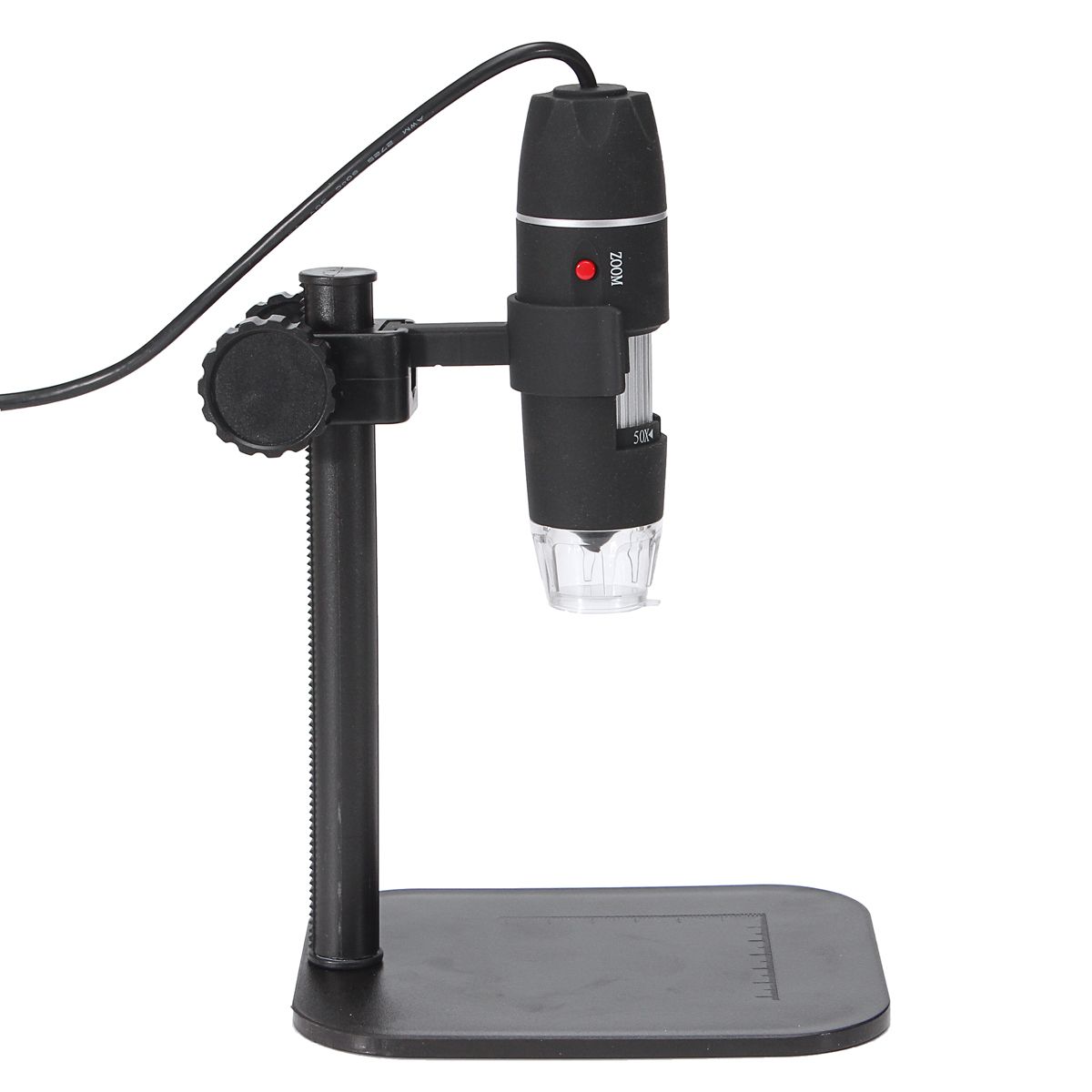 5MP-8-LED-USB-Digital-Camera-Microscope-Magnifier-Lift-Stand-1X-500X-5V-DC-Video-1154690