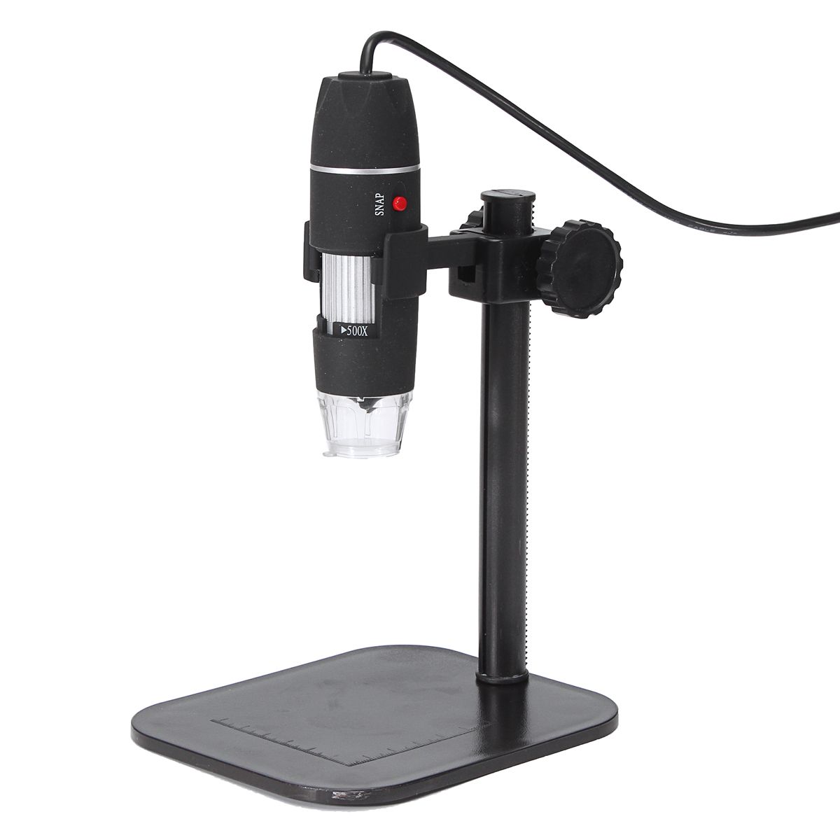 5MP-8-LED-USB-Digital-Camera-Microscope-Magnifier-Lift-Stand-1X-500X-5V-DC-Video-1154690