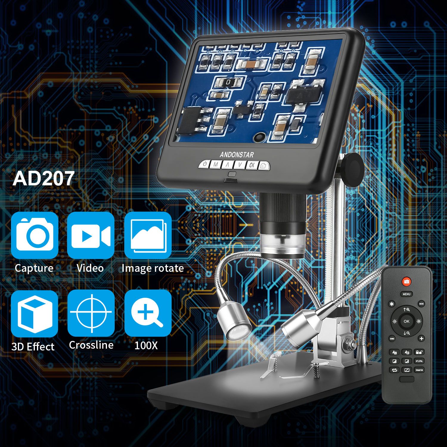Andonstar-AD207-7-inch-3D-Digital-Microscope-Soldering-Tool-for-PhonePCBSMD-Repair-with-Image-Rotate-1584320
