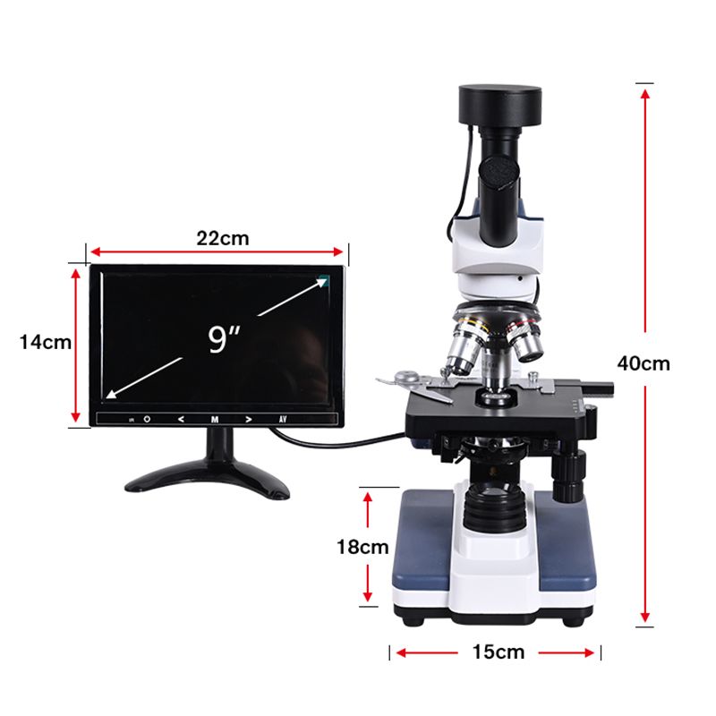 Black-Background-HD-Digital-Biological-Lab-Microscope-LED-Light--5MP-Electronic-Eyepiece--USB-Data-L-1594473