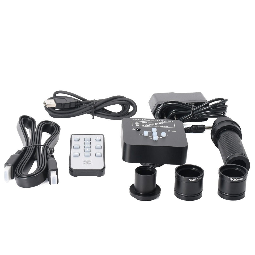 HAYEAR-21MP-Industrial-Electron-Microscope-with-Lens--Adapter--Camera-with-HDMI-USB20-Two-Output-1449517