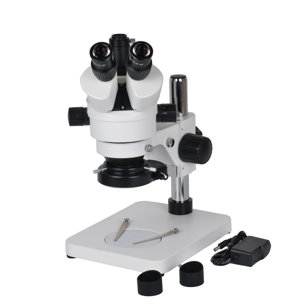 HAYEAR-7X-45X-Trinocular-Stereo-Microscope-Trinocular-Visual--56-LED-Light--WF10X20-Eyepiece--C-Adap-1583297