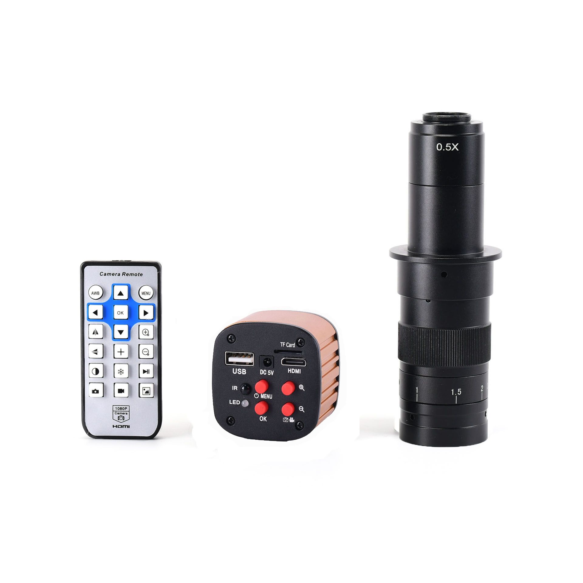 HAYEAR-FHD-16MP-USB-Industrial-Electronic-Digital-Video-Microscope-Camera-130X-180X-300X-C-Mount-Len-1553841