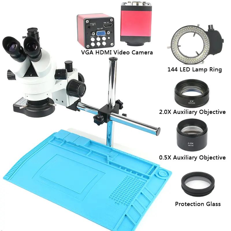 Industry-35X-90X-Simul-focal-Trinocular-Stereo-Microscope-VGA-HD-Video-Camera-720P-13MP-For-Phone-PC-1477322