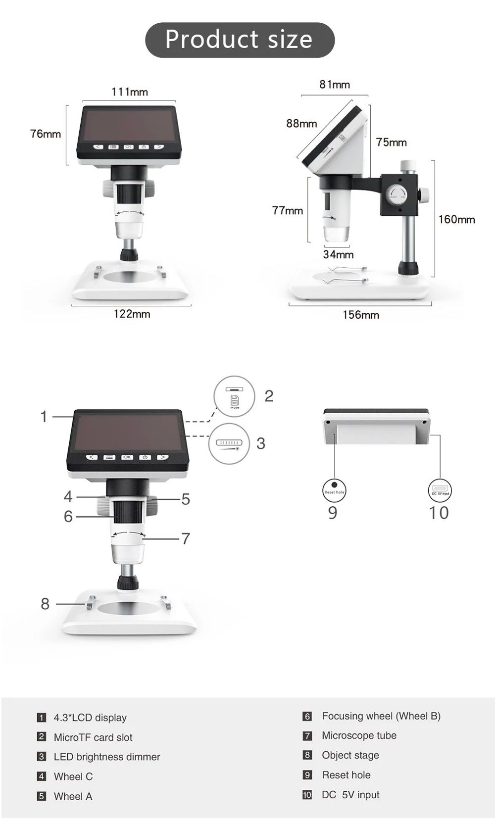 MUSTOOL-G700-43-Inches-HD-1080P-Portable-Desktop-LCD-Digital-Microscope-Support-10-Languages-8-Adjus-1360536