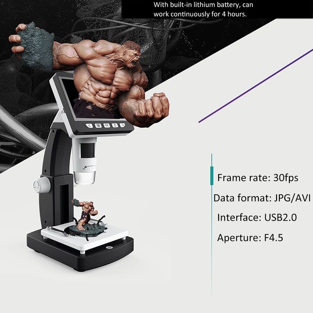 MUSTOOL-G710-1000X-43-inches-HD-1080P-Portable-Desktop-LCD-Digital-Microscope-20481536-Resolution-Ob-1363886