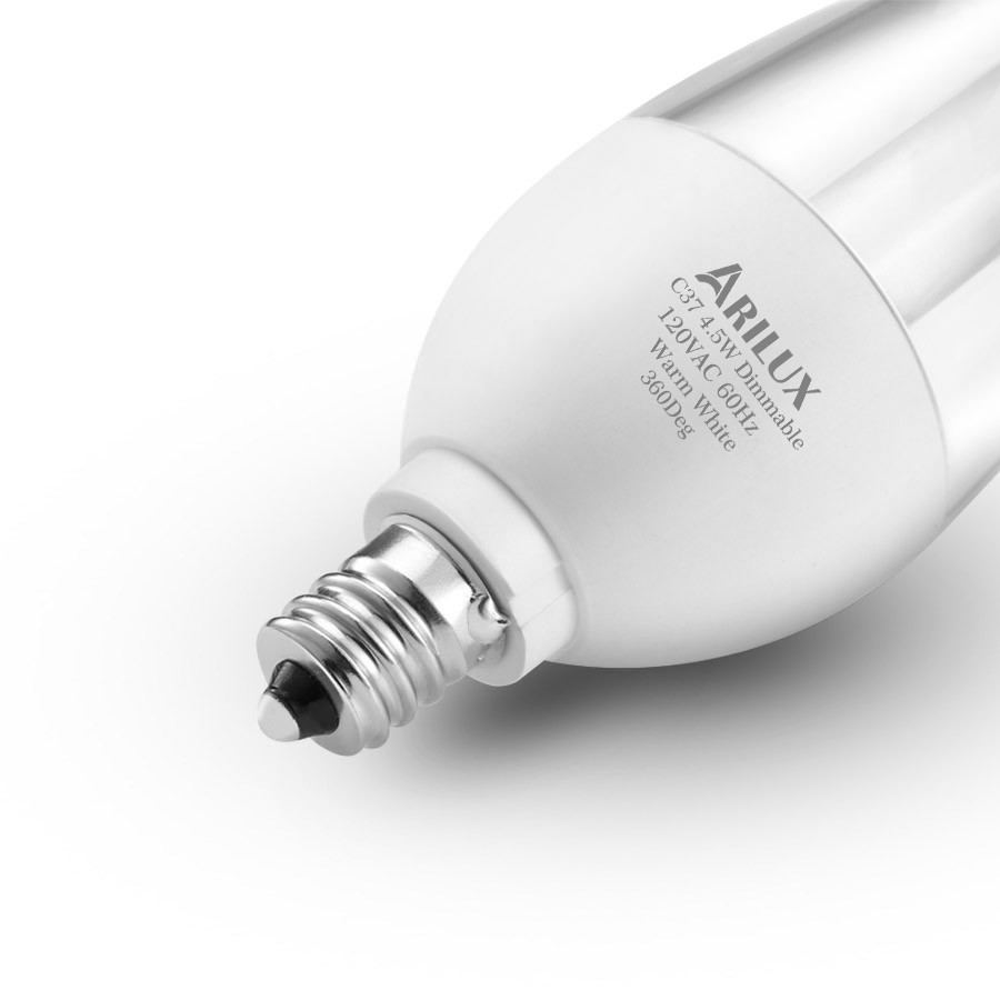 ARILUX-AL-B04-E12-45W-Dimmable-LED-Candle-Bulb-Warm-White--Pure-White-1039539