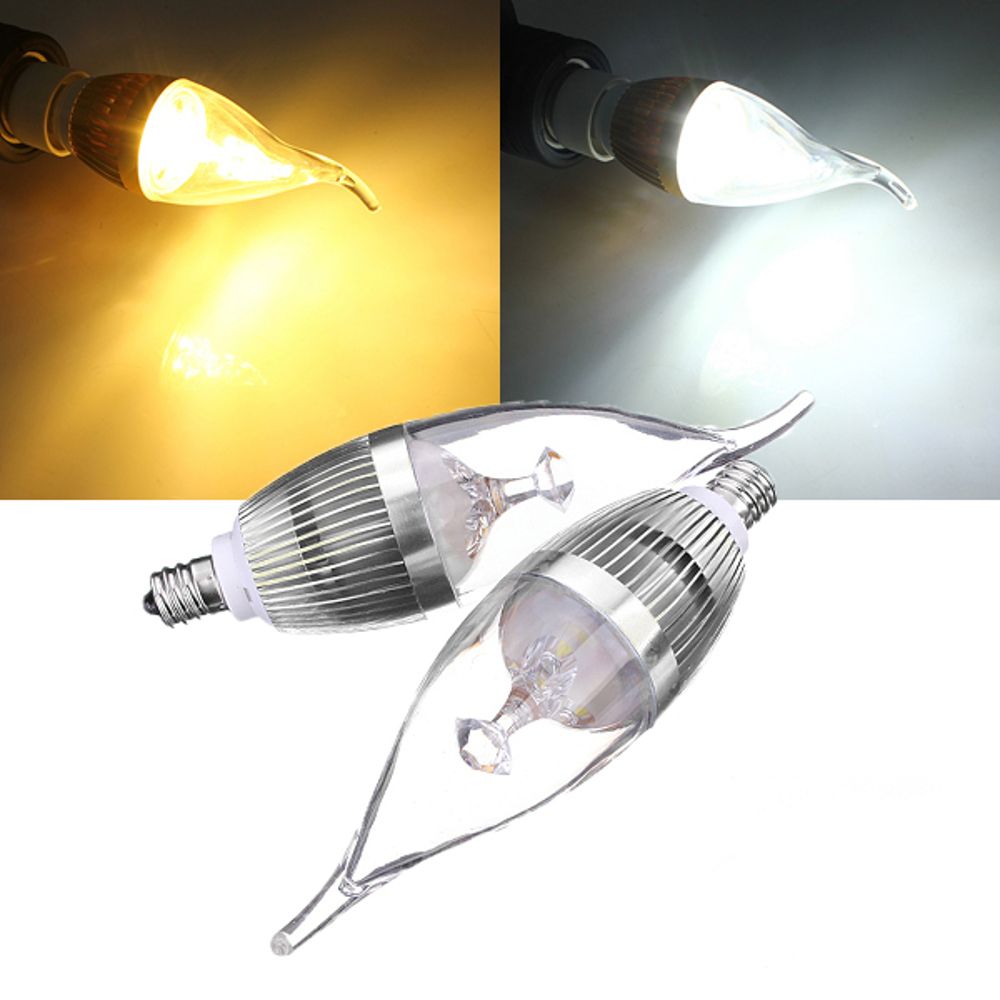 E12-45W-500-550lm-Dimmable-LED-Candle-Light-Bulb-Silver-AC-220V-958234