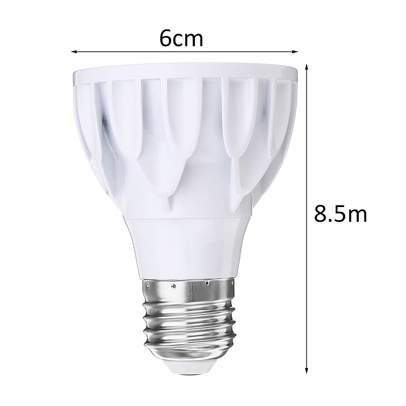 E27-7W-Dimmable-Par-20-LED-COB-White-Shell-Spot-Light-Bulb-Lamp-for-Home-Decoration-AC110V-1299524