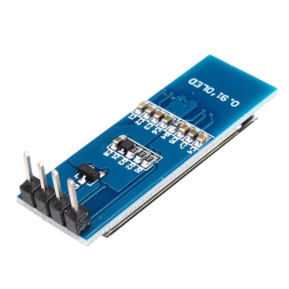 091-Inch-128x32-IIC-I2C-White-OLED-Display-Module-SSD1306-Driver-IIC-DC-33V-5V-1549945