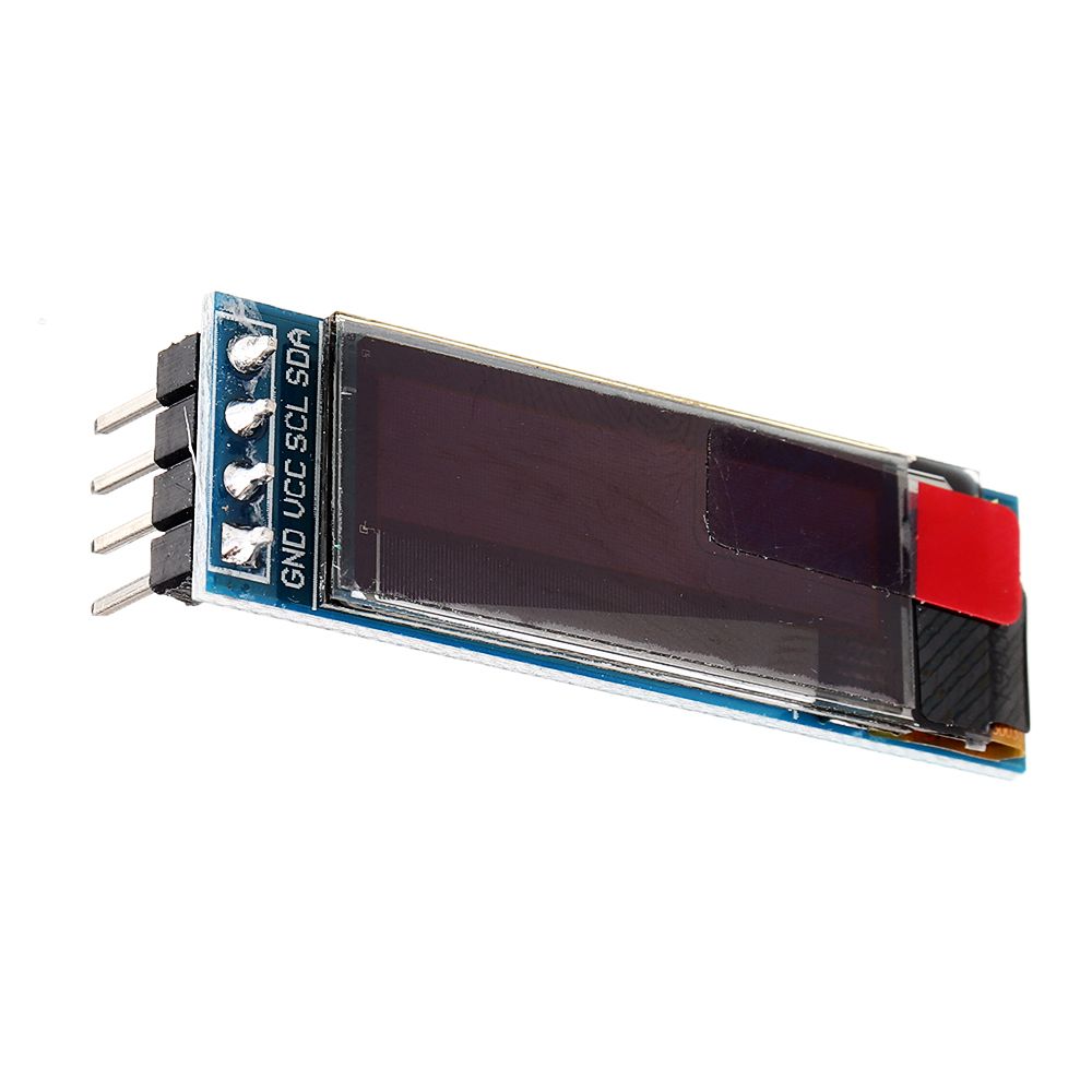 091-Inch-128x32-IIC-I2C-White-OLED-Display-Module-SSD1306-Driver-IIC-DC-33V-5V-1549945