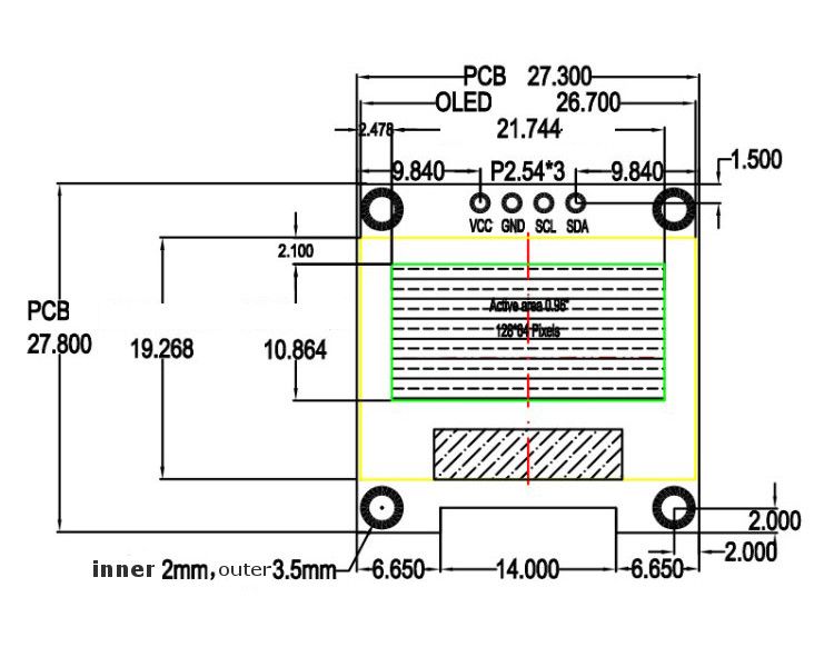 096-Inch-4Pin-White-LED-IIC-I2C-OLED-Display-With-Screen-Protection-Cover-Geekcreit-for-Arduino---pr-1218854