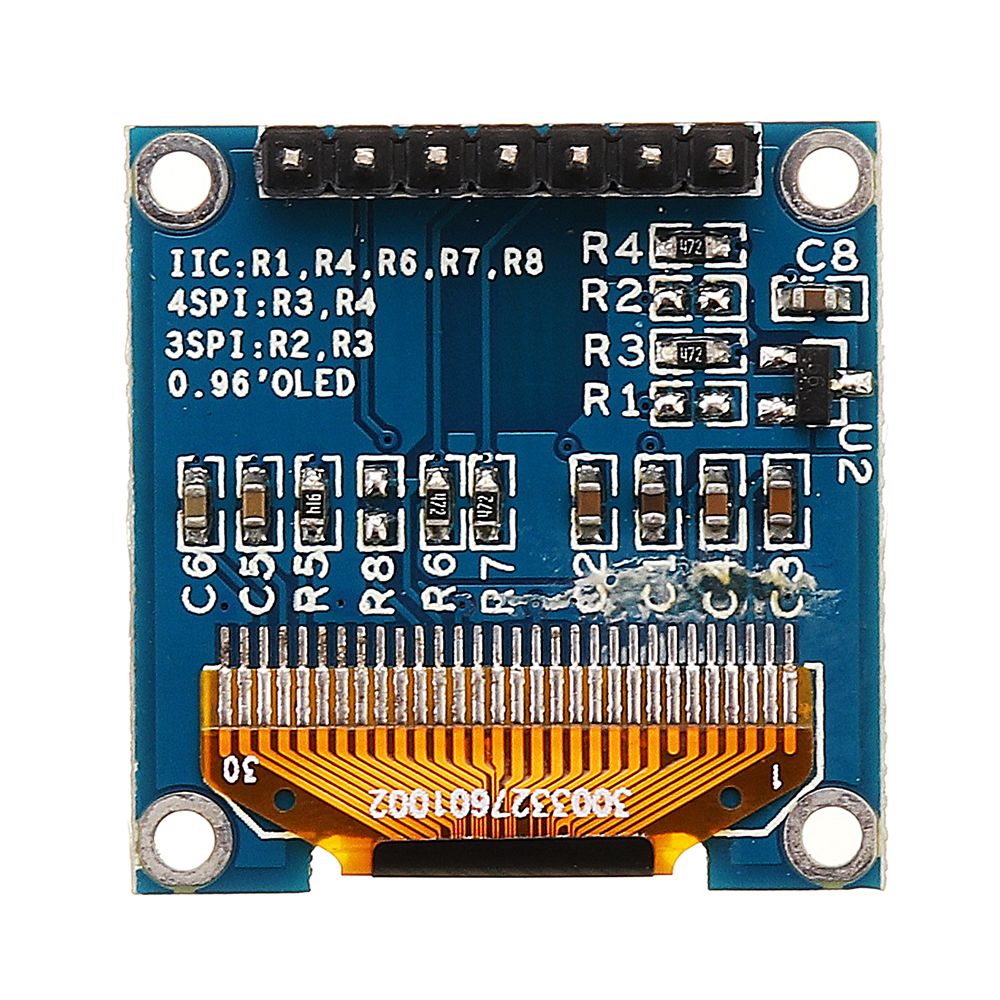 3pcs-7Pin-096-Inch-OLED-Display-12864-SSD1306-SPI-IIC-Serial-LCD-Screen-Module-1490929