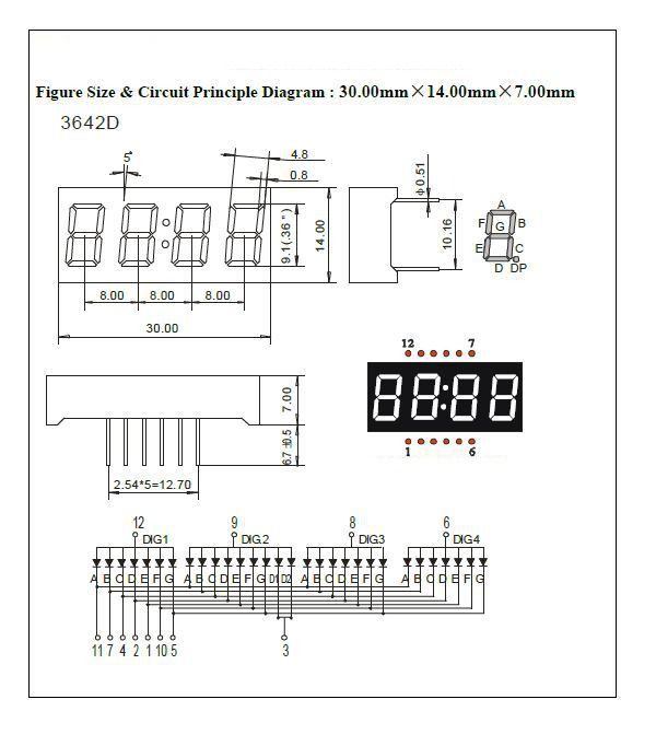 5Pcs-036-Inch-4-Digit-LED-7-Segments-Blue-Clock-Display-Tube-3014mm-Module-Common-Anode-1635342