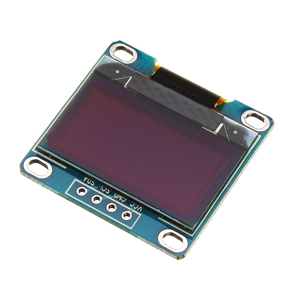 5Pcs-096-Inch-4Pin-White-IIC-I2C-OLED-Display-Module-12864-LED-971295