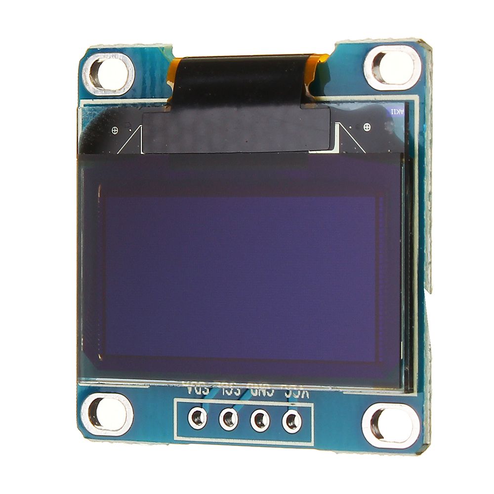 5Pcs-096-Inch-4Pin-White-IIC-I2C-OLED-Display-Module-12864-LED-971295